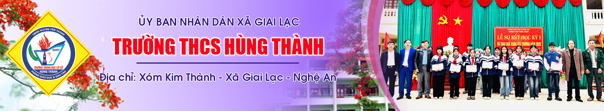 Trường THCS Hùng Thành - Nghệ An
